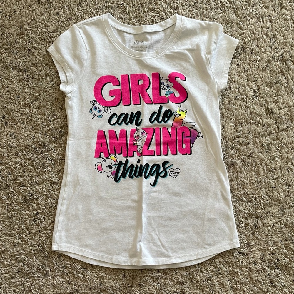 Girls Justice top
